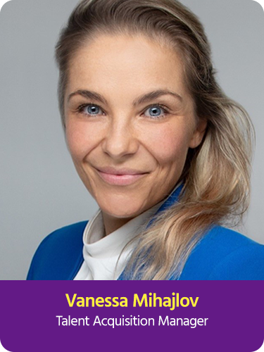 Vanessa Mihajlov, Talent Acquisition Manager